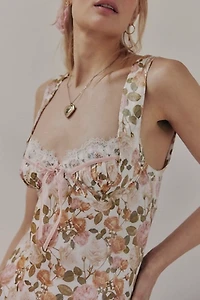 For Love & Lemons Mariah Slip Dress