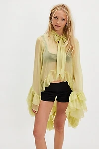 Full Sleeve Frill Top