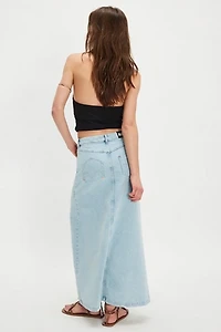 Alohas Carmina Denim Maxi Skirt