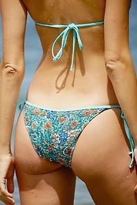 free-est Jamie Tri Printed Bikini Bottoms