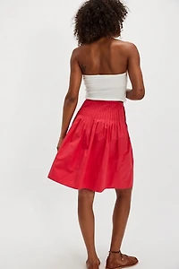 Peyton Pintuck Midi Skirt