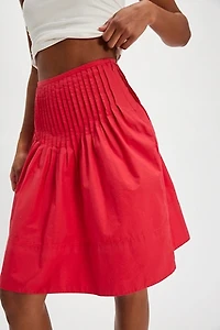 Peyton Pintuck Midi Skirt