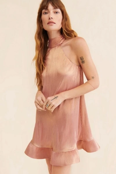 acler geneva metallic mini dress Acler Women's Geneva Dress