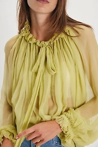 Chiffon Bow Top