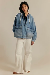 We The Free Casey Denim Pullover
