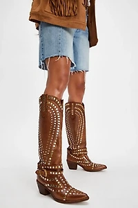 Siren Studded Western Boots