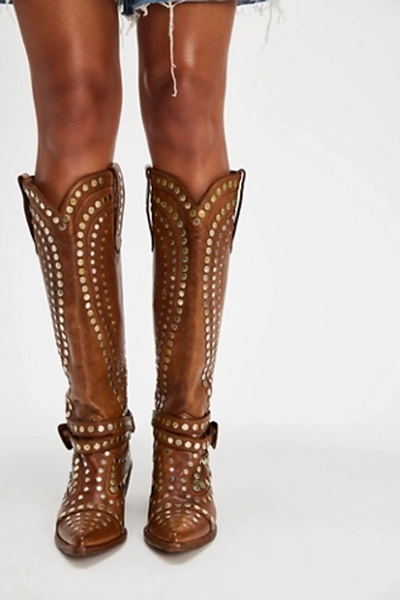 Siren Studded Western Boots
