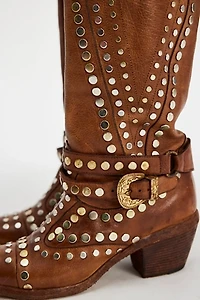 Siren Studded Western Boots