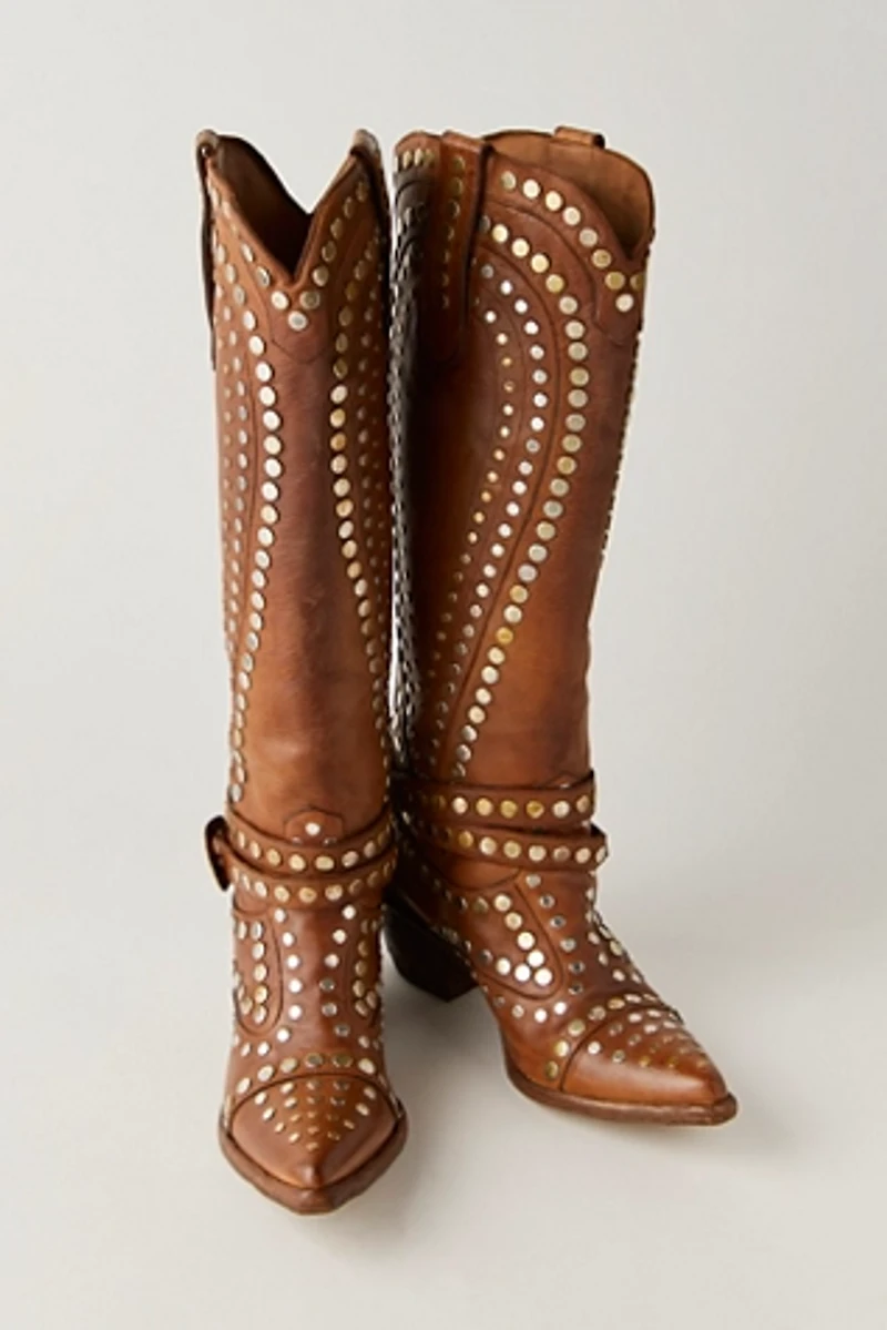 Siren Studded Western Boots