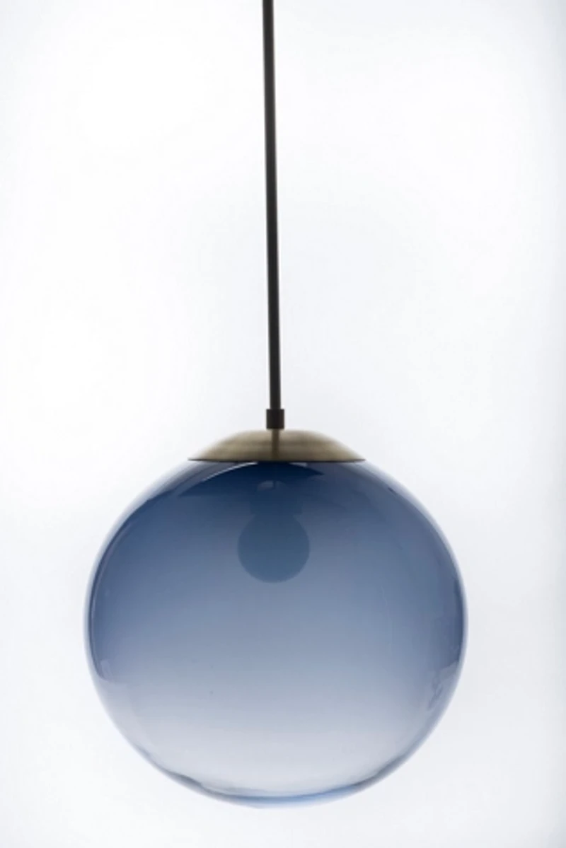 Esque Studio Light Indigo, Ombre Orb Pendant