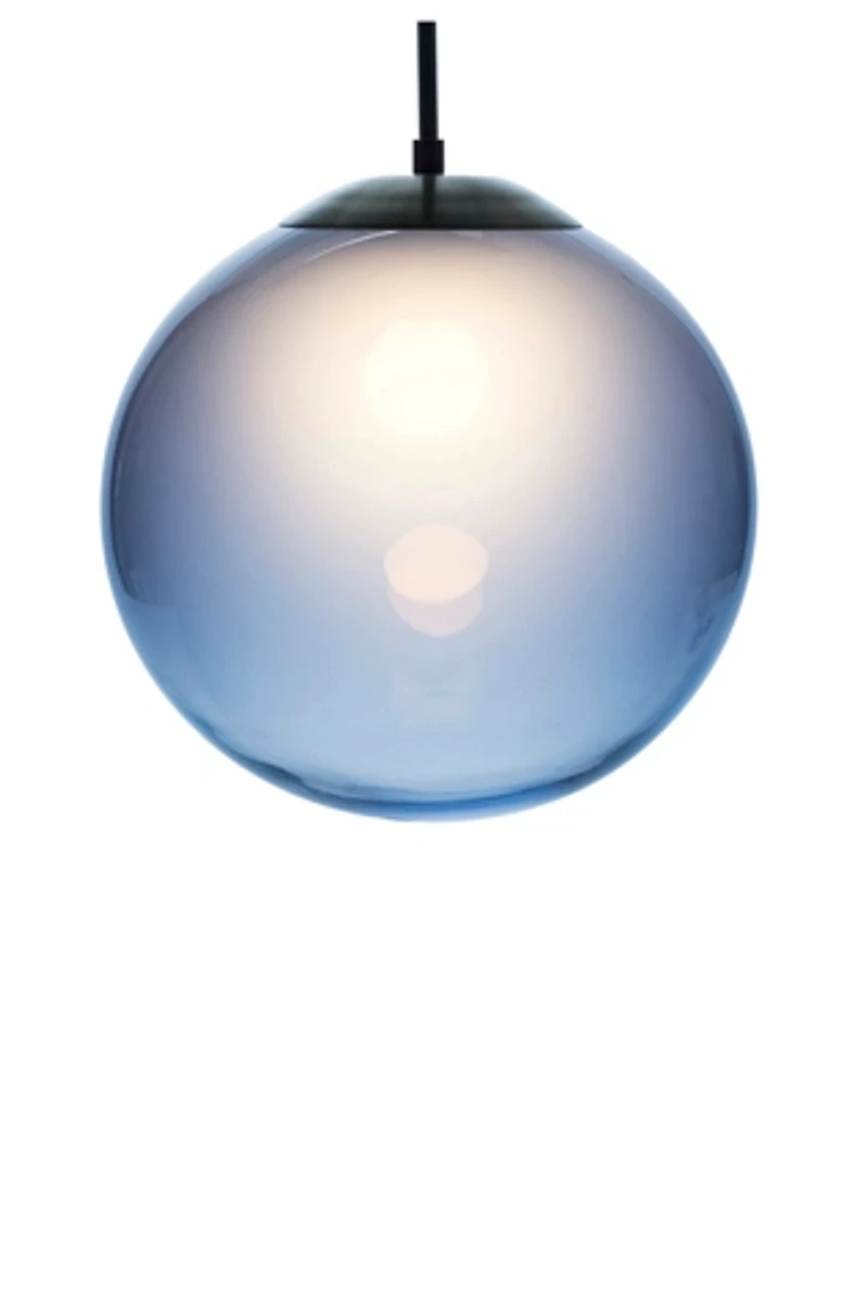 Esque Studio Light Indigo, Ombre Orb Pendant