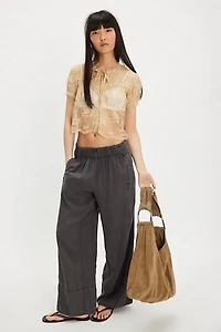Day's End Linen Pull-On Pants