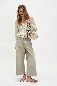 OneTeaspoon Cropped Love Machines Jeans