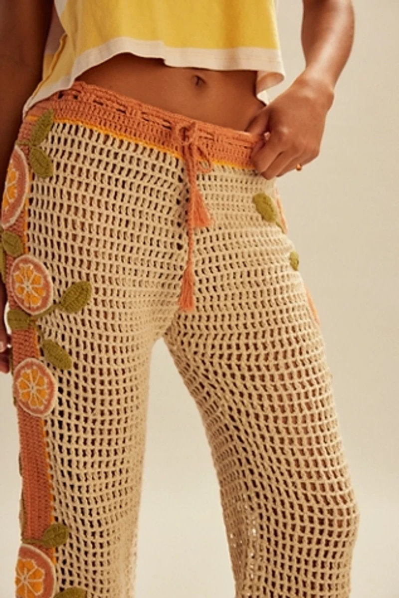 Bali Orange Slice Pants