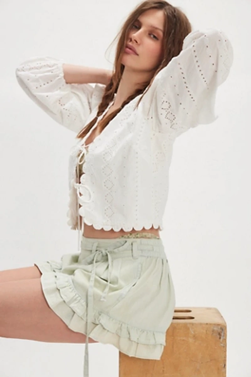 We The Free Naples Denim Shorts