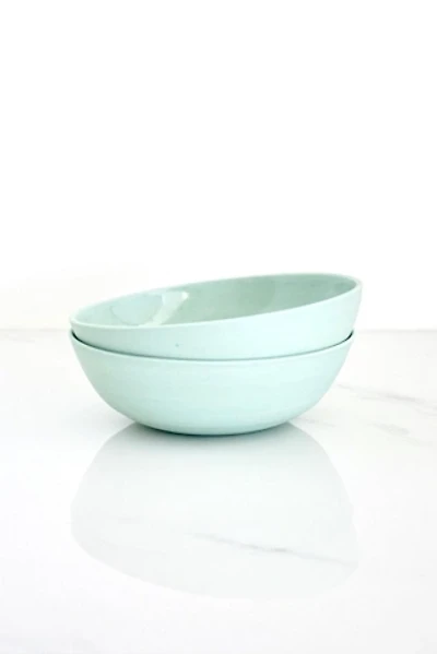 Ren Vois Bermuda Marble Cereal Bowls- Set of 2