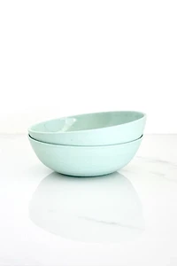 Ren Vois Bermuda Marble Cereal Bowls- Set of 2