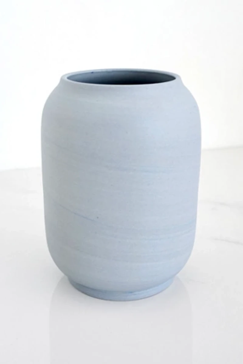 Ren Vois Denim Marble Vase