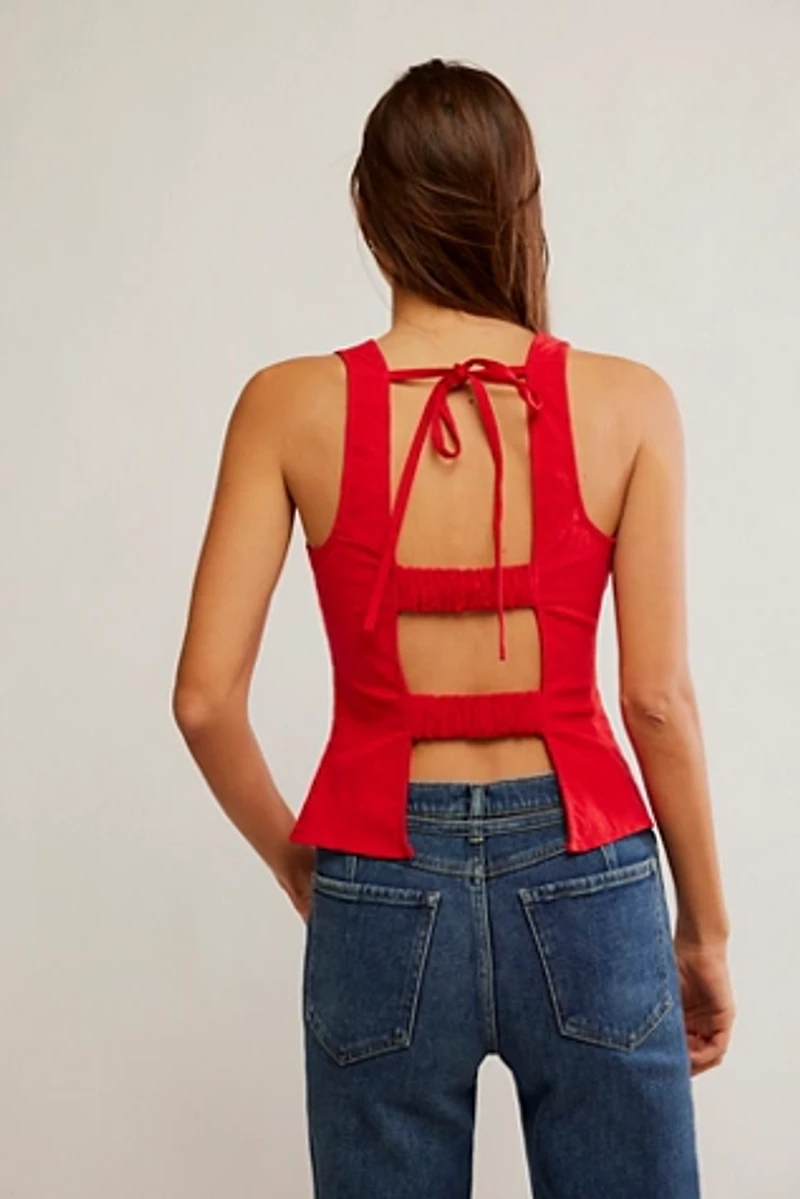 Kaylor Backless Top