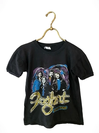 1970s Foghat Band Tour Graphic Tee Selected By Ritual Vintage