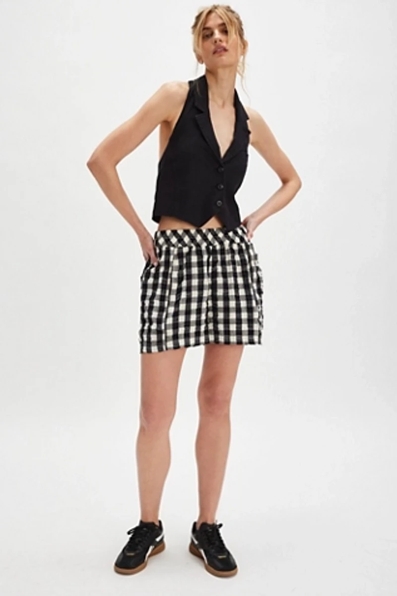 Get Free Seersucker Pull-On Shorts