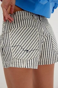 We The Free Now Or Never Railroad Denim Shorts