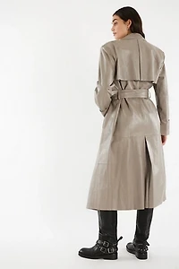 Stand Studio Laney Leather Trench