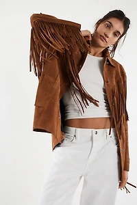 Stand Studio Estee Fringe Jacket