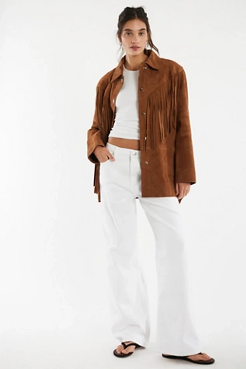 Stand Studio Estee Fringe Jacket
