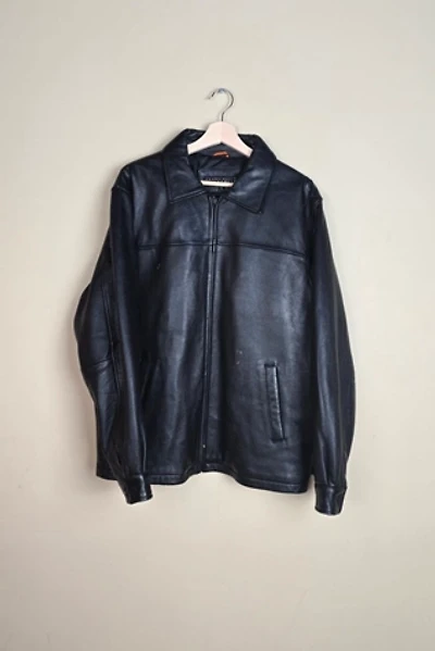 Vintage Perry Ellis Leather Jacket