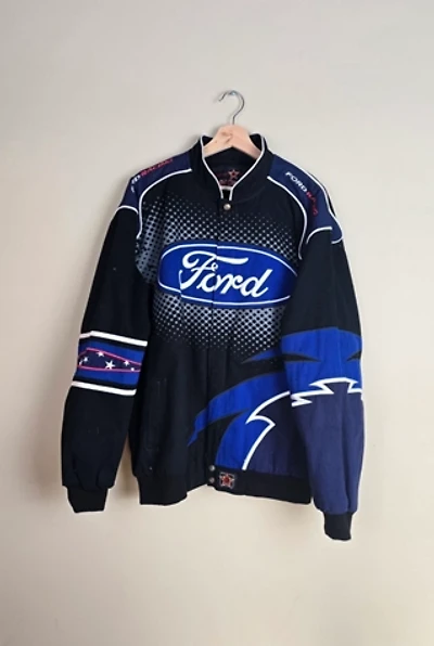 Vintage JH Design Ford Motor Jacket