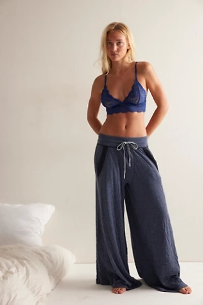 Wait A Minute Wide-Leg Lounge Pants