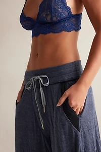 Wait A Minute Wide-Leg Lounge Pants