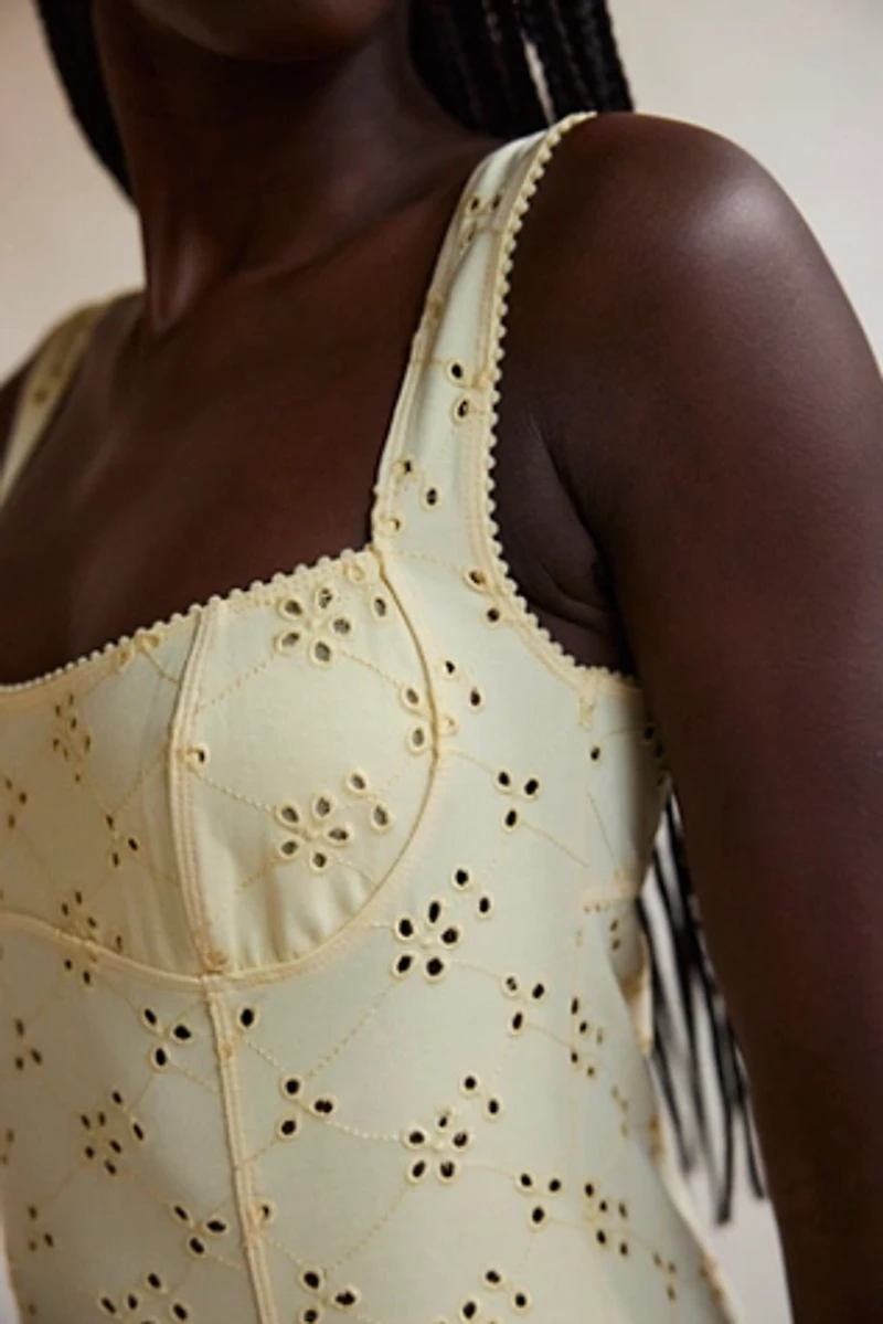 Full Bloom Eyelet Cami