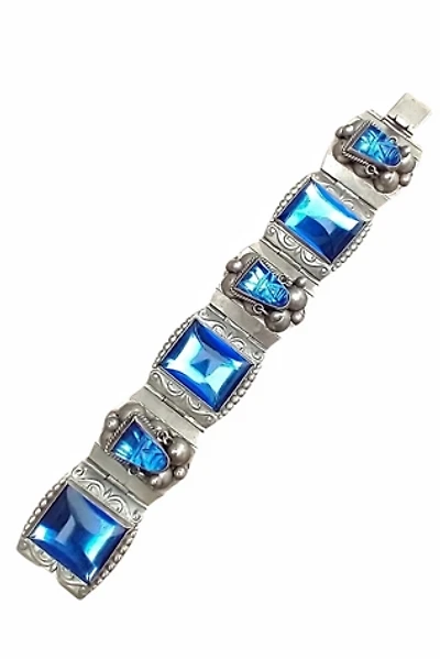 Vintage Taxco Sterling Silver Bracelet Selected by Garbage Soup
