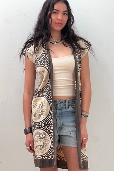 Anna Corinna Reworked Vintage Printed Cotton Jacket