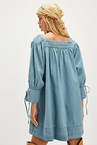 Sonora Denim Mini Dress