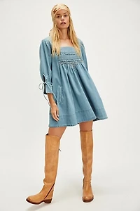 Sonora Denim Mini Dress
