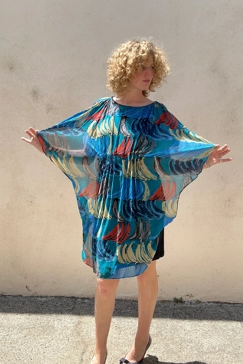 Tsumori Chisato Silk Bananas Dress Selected by The Curatorial Dept.