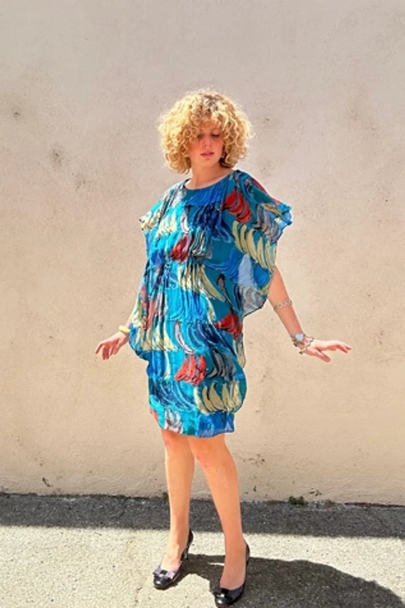 Tsumori Chisato Silk Bananas Dress Selected by The Curatorial Dept.