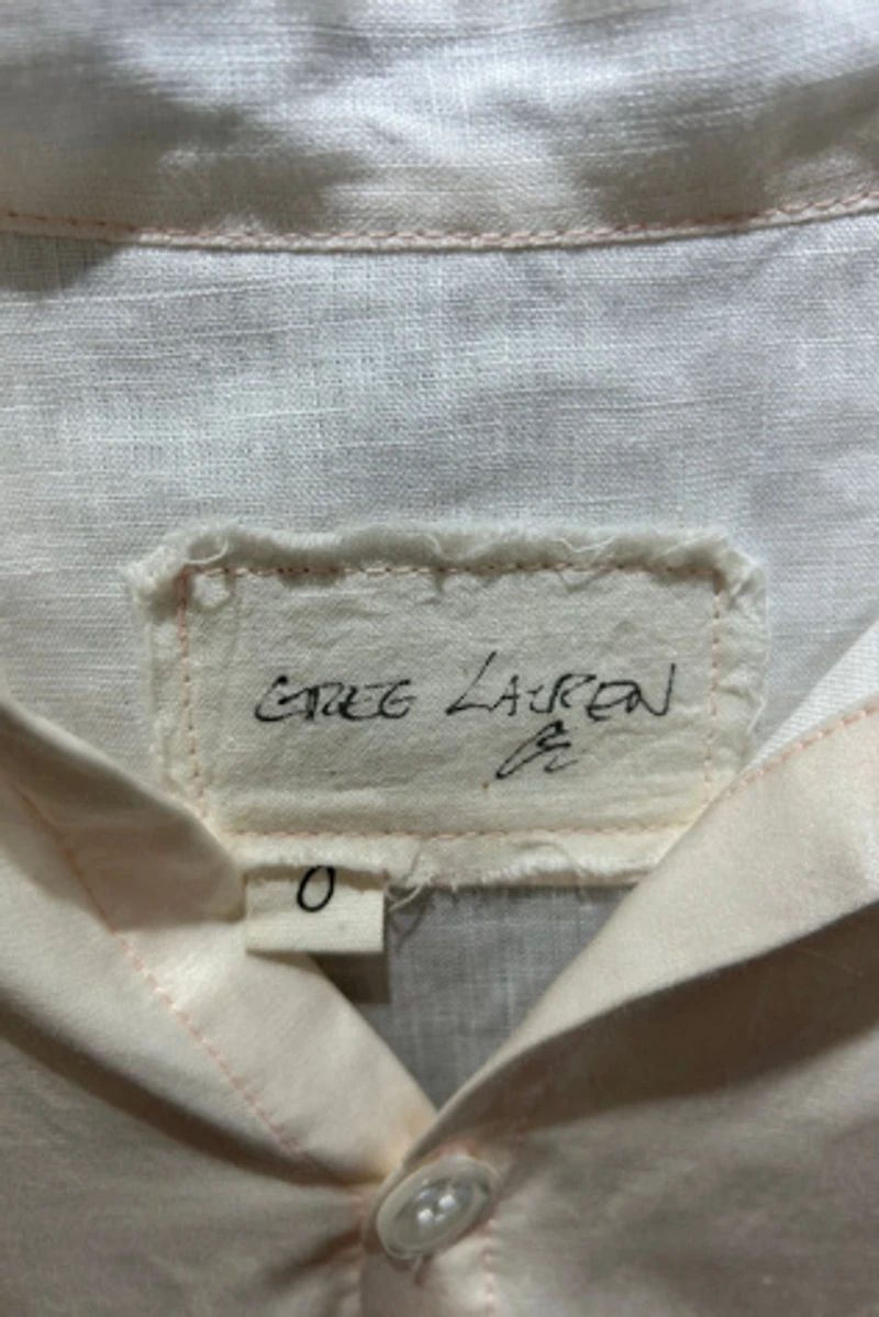 Greg Lauren High-Low Tunic Selected by The Curatorial Dept.