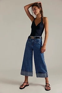 We The Free Brette Cropped Wide-Leg Jeans