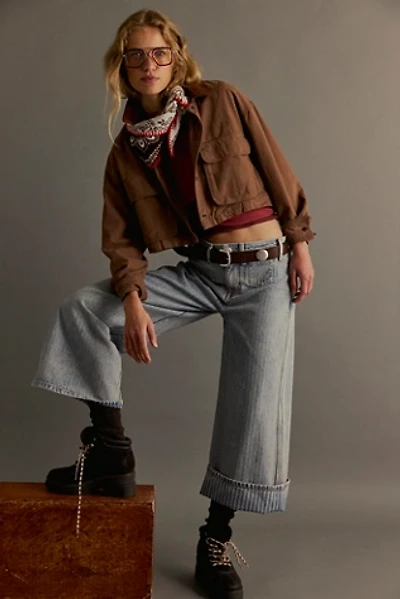 We The Free Brette Cropped Wide-Leg Jeans