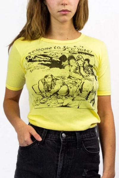 Vintage 1972 Rolling Stones Welcome to New York Concert T Shirt Selected by Black Shag Vintage