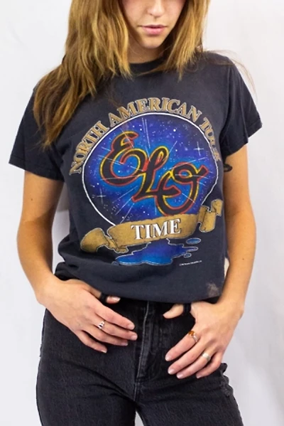 Vintage 1981 ELO Time Tour Concert T Shirt Selected by Black Shag Vintage