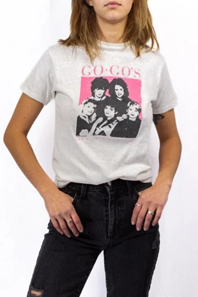 Vintage 1982 Go Go's Fan Club T Shirt Selected by Black Shag Vintage