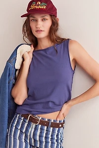 We The Free Roll Neck Muscle Tank