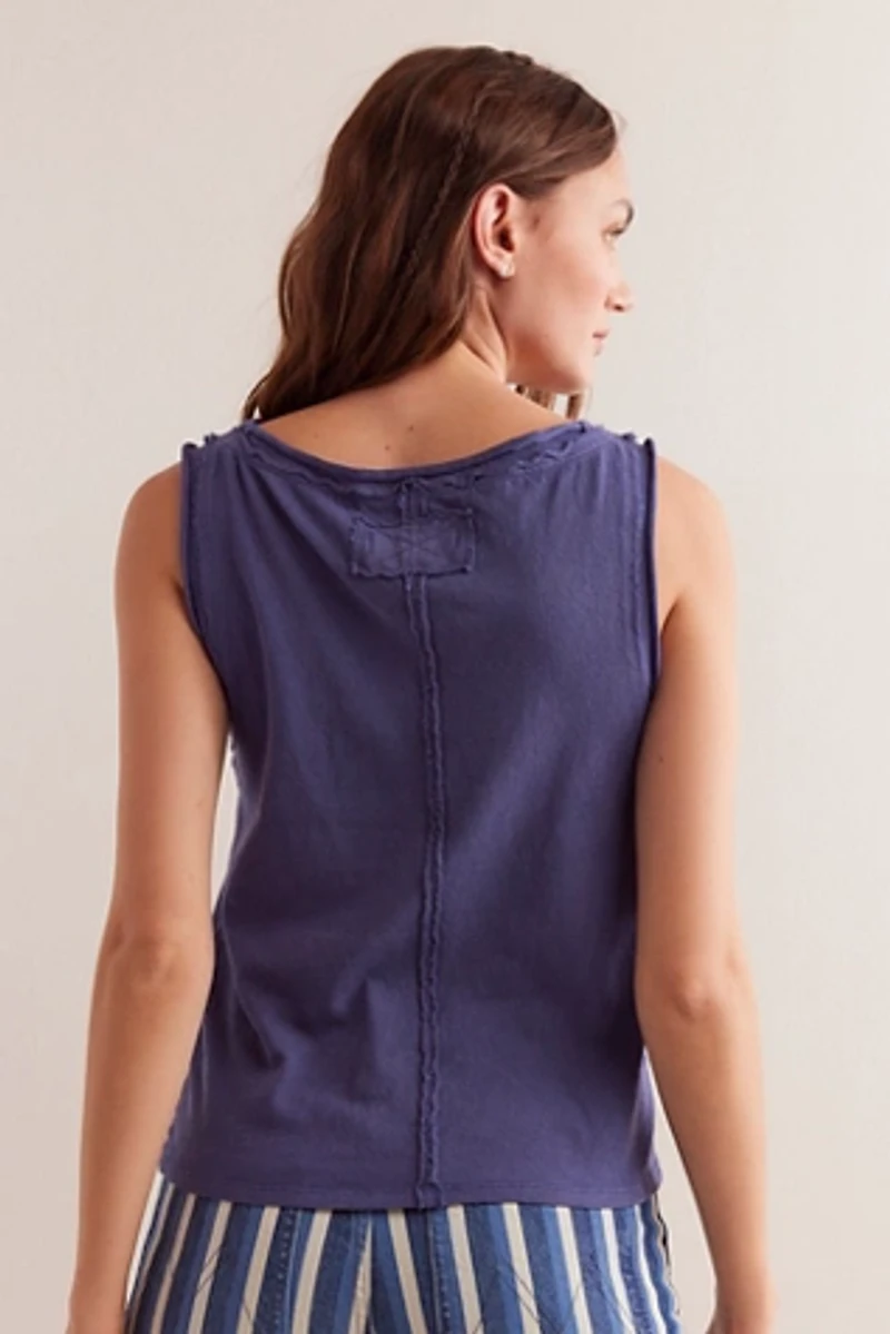We The Free Roll Neck Muscle Tank