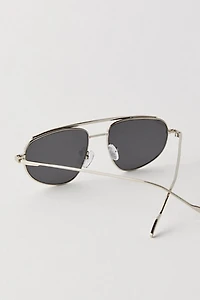 Montez Metal Aviator Sunglasses