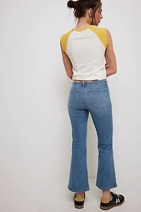 We The Free Jordan Low-Rise Flare Jeans